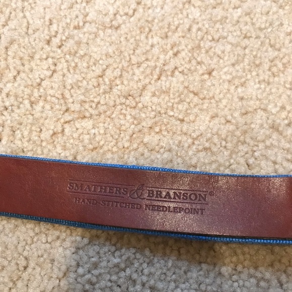 Smathers & Branson DuckDuckGoose Needlepoint Belt - Picture 4 of 5